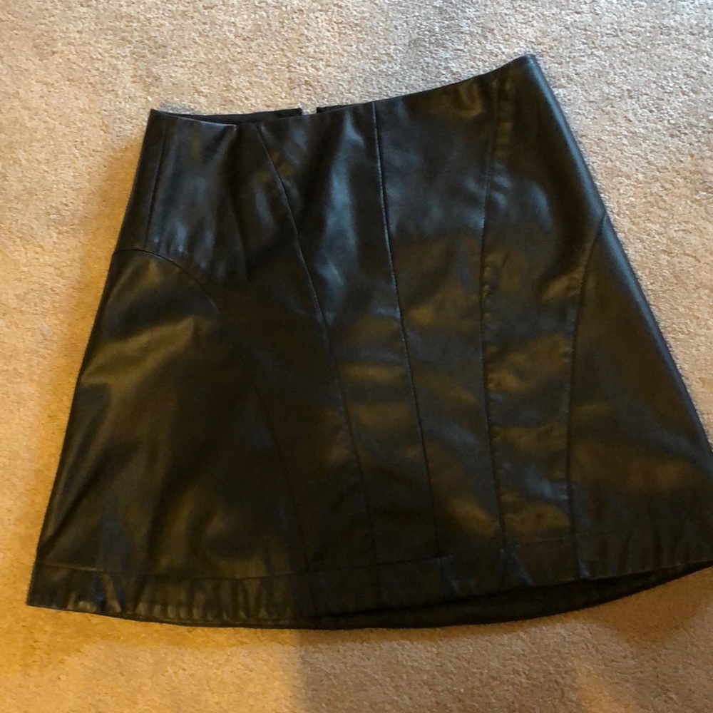 Leather Skirt by Guess